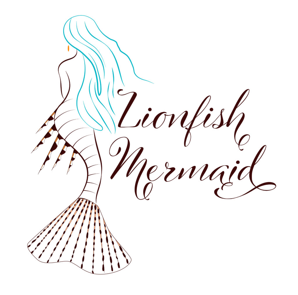 lionfish mermaid drawing